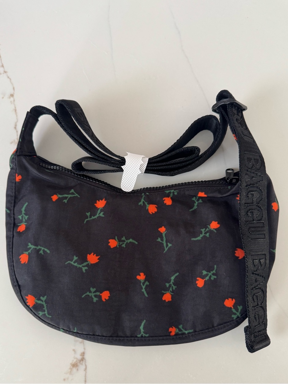 Baggu Small Crescent - Painted Wildflower - NWT
